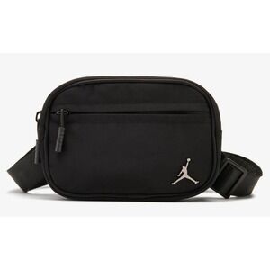 Nike Jordan Alpha Camera Bag Small Crossbody Jumpman Purse WA0870-023 Black NWT